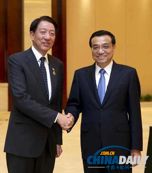 李克強會見東盟國家領(lǐng)導人