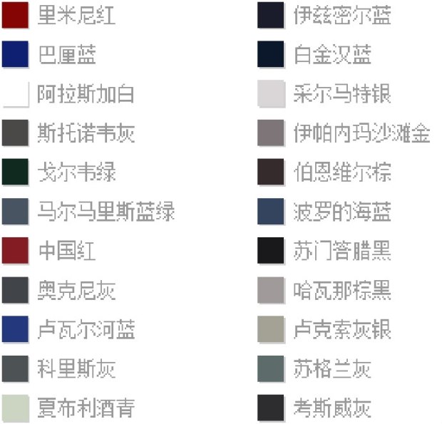 何丹：汽車高大上的顏色名字，你造嗎