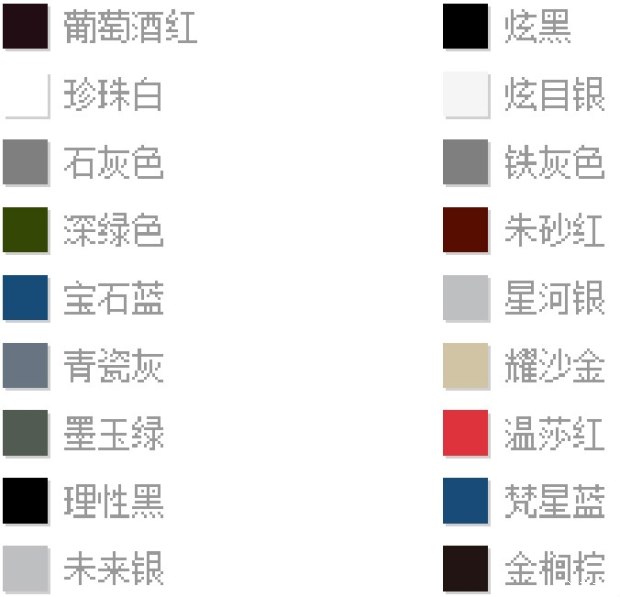 何丹：汽車高大上的顏色名字，你造嗎